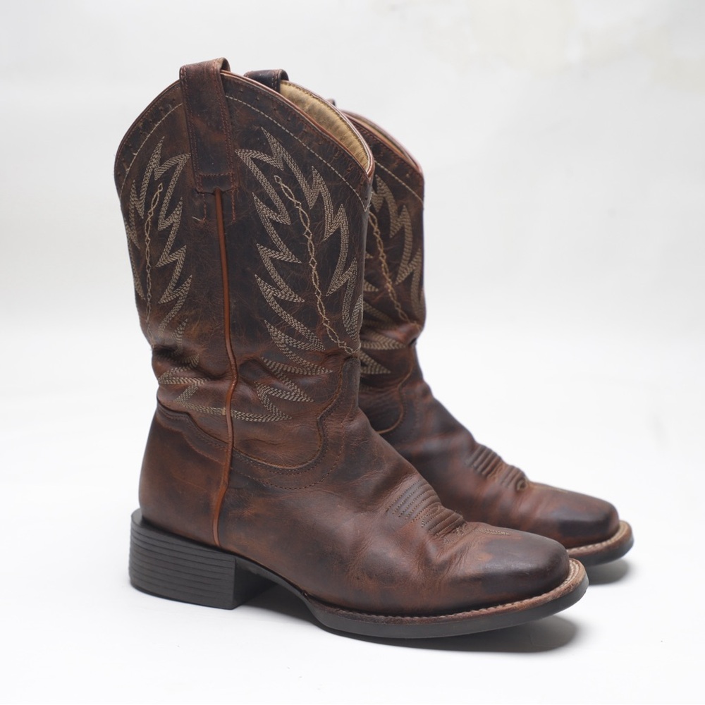 Shyanne Cowboy Wester Boots Square Toe Size 7